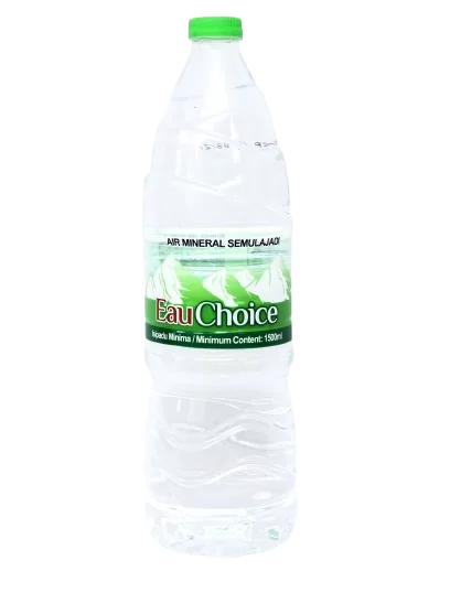 Eau Choice mineral water bottle